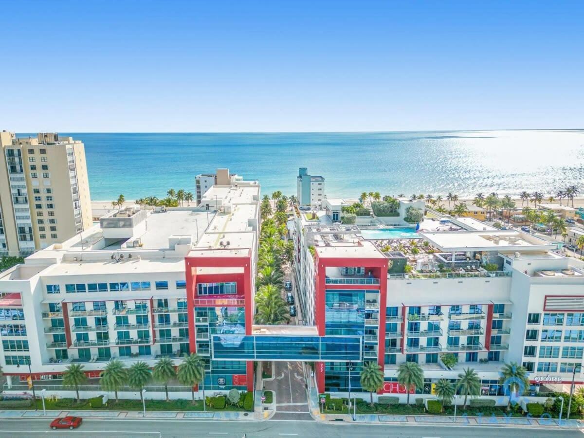 Best Stay - Rooftop Pool - Hollywood Beach Board - Walk Extérieur photo