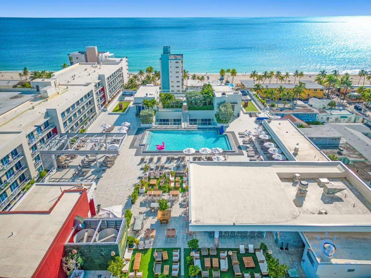 Best Stay - Rooftop Pool - Hollywood Beach Board - Walk Extérieur photo