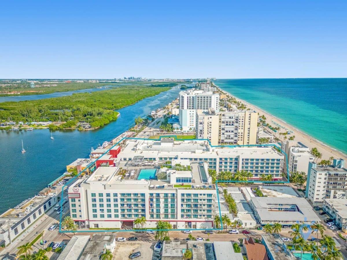 Best Stay - Rooftop Pool - Hollywood Beach Board - Walk Extérieur photo