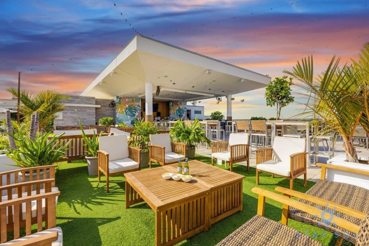 Best Stay - Rooftop Pool - Hollywood Beach Board - Walk Extérieur photo