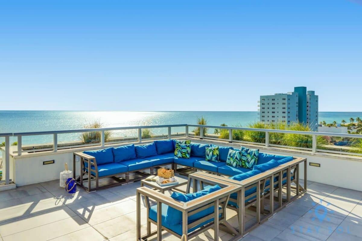 Best Stay - Rooftop Pool - Hollywood Beach Board - Walk Extérieur photo
