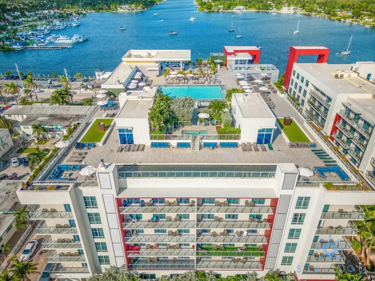 Best Stay - Rooftop Pool - Hollywood Beach Board - Walk Extérieur photo