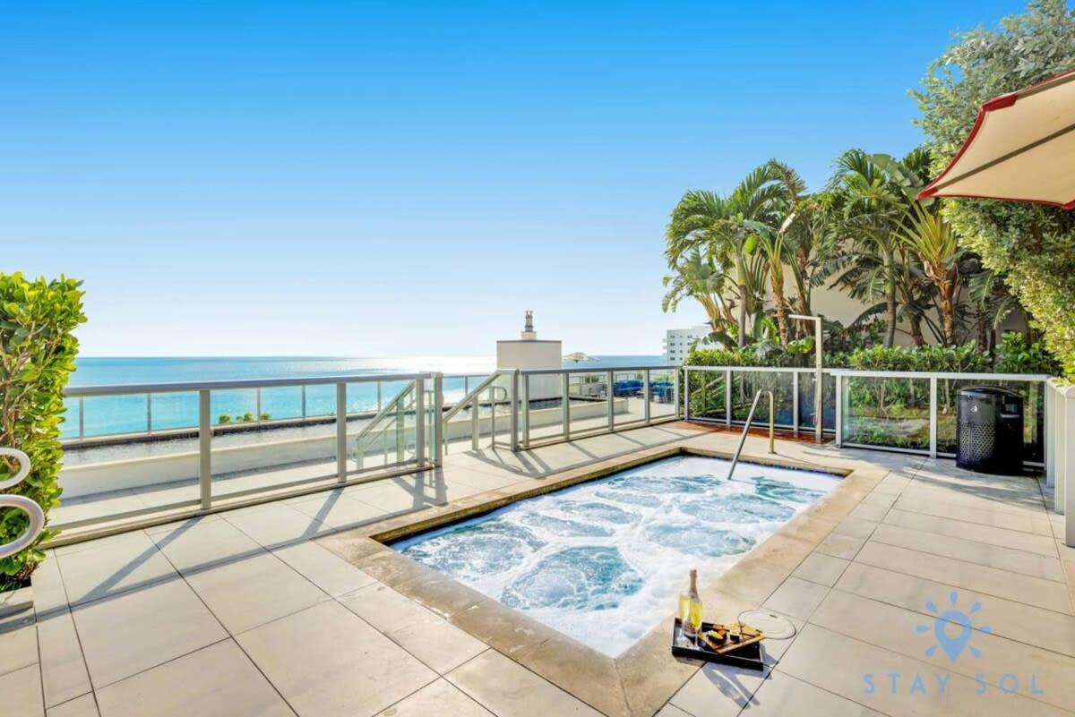 Best Stay - Rooftop Pool - Hollywood Beach Board - Walk Extérieur photo