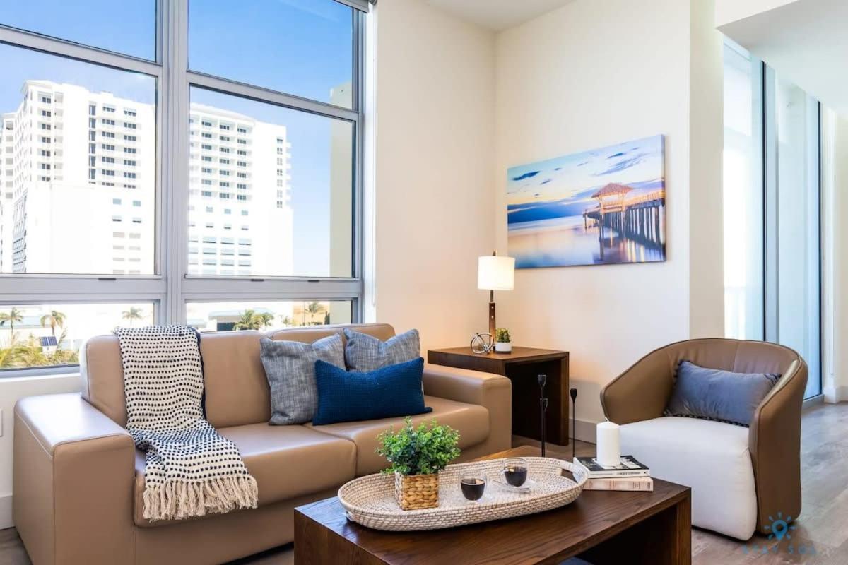 Best Stay - Rooftop Pool - Hollywood Beach Board - Walk Extérieur photo